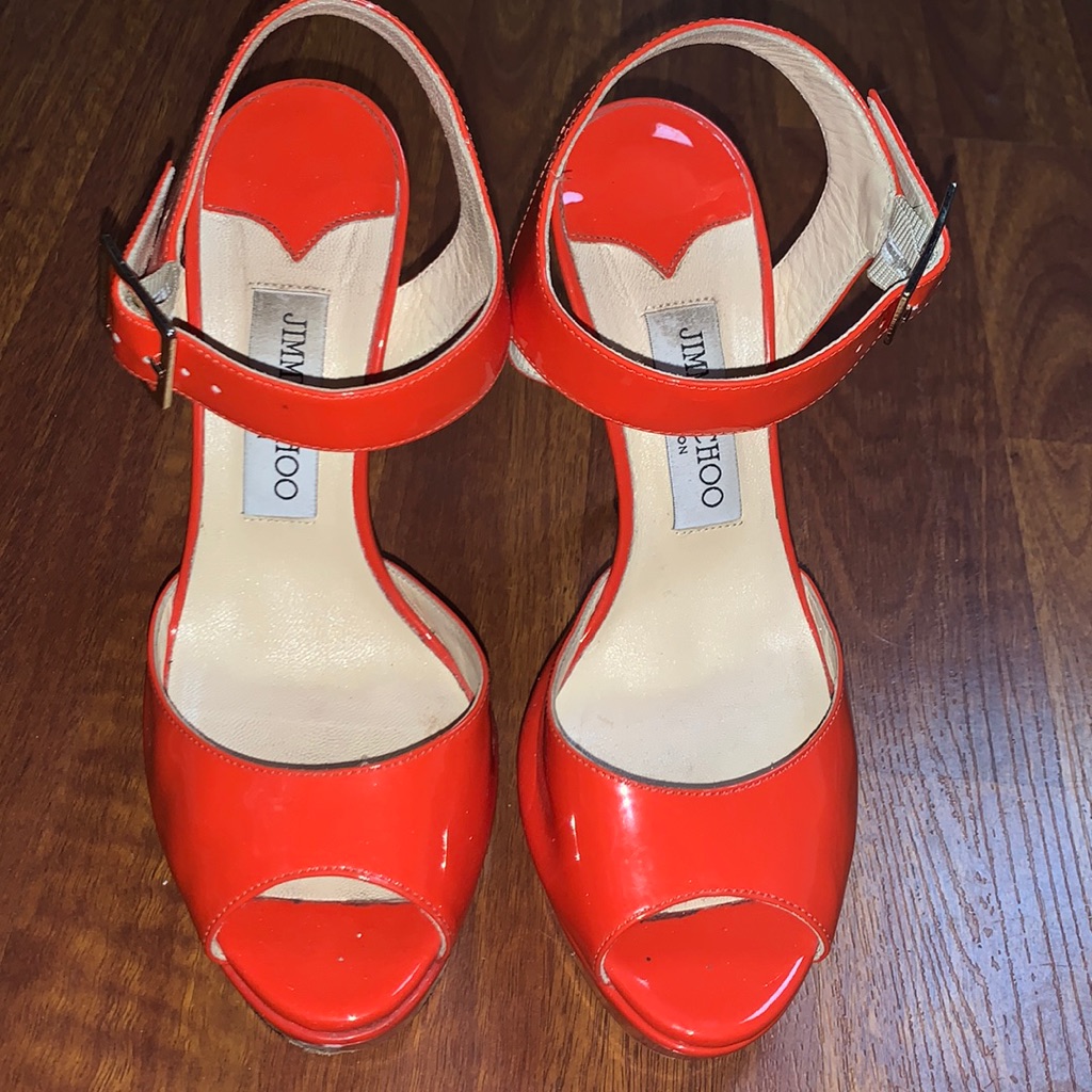 This Citrus Shade Jimmy Choo Sandal Is Just What You Need To Step Out In!